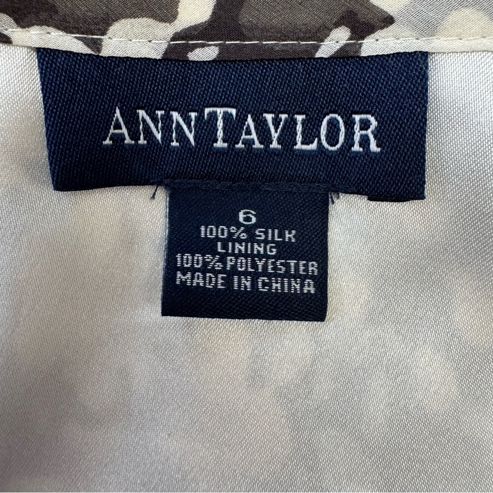 Vintage Ann Taylor Tiered Ruffle Silk Midi Skirt Women Size 6 Fairy 90s 00s - Picture 10 of 11